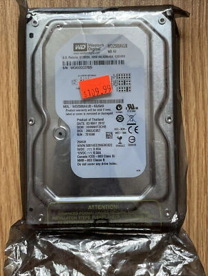 Western Digital WD2500AVJB - 250GB - New Old Stock factory sealed. Condition New - Image 1 of 3