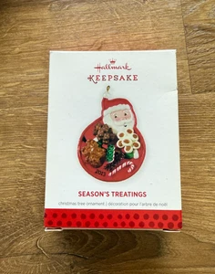 Hallmark Keepsake Ornament Tratamientos Temporada 2013 5º En Serie Excelente - Imagen 1 de 8
