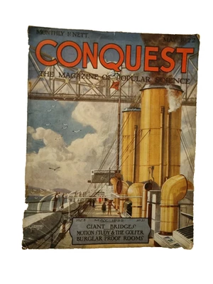 Conquest - The Magazine Of Popular Science May 1922 - Image 1 of 4