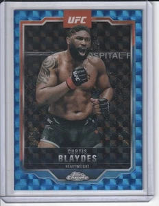 CURTIS BLAYDES 2025 TOPPS CROMO UFC BLU RIFRATTORE GEOMETRICO #’d/99 - Foto 1 di 2
