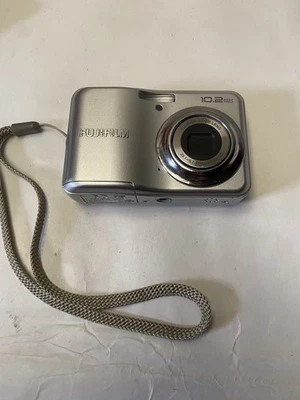 Fujifilm FinePix A Series A160 10.2MP Digital Camera - Silver UNTESTED PARTS - Image 1 of 4