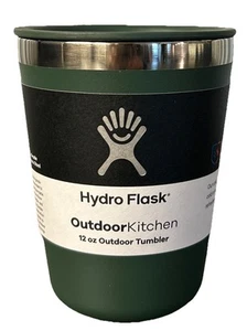 Hydro Flask Outdoor Kitchen 12 oz Tumbler FIR (Dark Green) - Picture 1 of 5