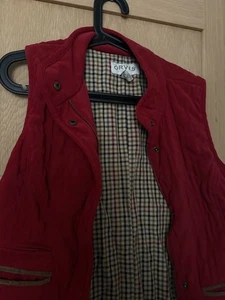 Orvis,Ladies Gillet,Size Small,Red - Picture 1 of 5