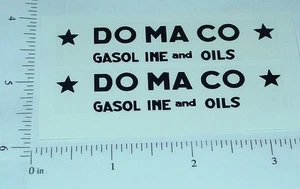 Tootsietoy DOMACO Tanker Semi Sticker Pair TT-003 - Picture 1 of 1