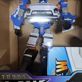 Transforming Robot Tobot W Character Toy Lightly Used