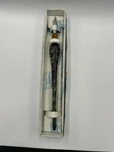Murano Glass Dip Pen Original Box Unused - Picture 1 of 7