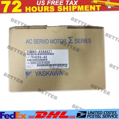 ONE YASKAWA SGMAH-A5AAA21 Servo Motor SGMAHA5AAA21 New - Image 1 of 4