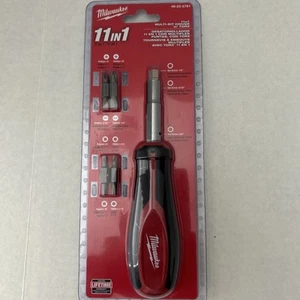 MILWAUKEE 11 IN 1 MUTLI BIT DRIVER W/TORX - NEW # 48-22-2761 - Picture 1 of 7