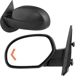 YITAMOTOR Towing Mirrors Compatible with 2007-2013 passenger side, Black - Bild 1 von 8