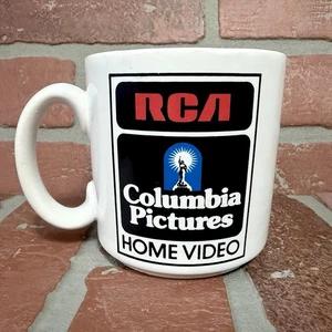 RCA Columbia Pictures Home Video Logo Kaffeebecher 1981 Selten! Made in England - Bild 1 von 5