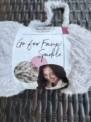 Lion Brand Go For Faux Sparkle Yarn Comet 1 Skein J21 - Image 1 of 3