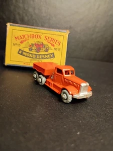 Matchbox #15A Prime Mover 1956 VN/MINT in scatola originale B1 - Foto 1 di 15