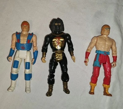  Chuck Norris Karate Kommandos Y Ninja Serpiente Guerrero 1986 Kenner Lote De Colección Foto 1 de 4