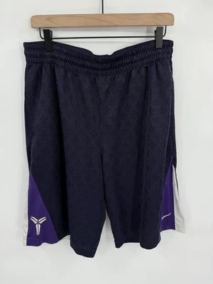 Kobe Bryant Nike Dri Fit Shorts Mens Medium Geometric Basketball Black Mamba - Image 1 of 4