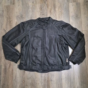 Chaqueta de Motocicleta FS Fieldsheer 2XL Negra Touring Abrigo Muy Acolchado Reflectante - Imagen 1 de 15