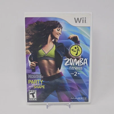 Zumba Fitness 2 (Nintendo Wii) COMPLETO Y PROBADO EN CAJA Foto 1 de 3