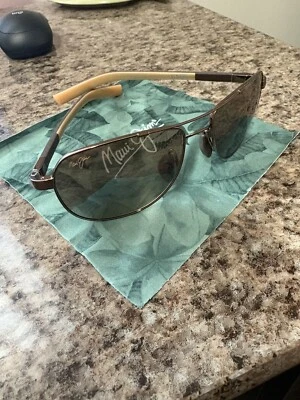 Barandillas Maui Jim cobre brillo y bronce tostado/HCL EV MJ-327-23 oro  Foto 1 de 4