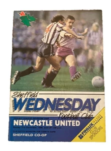 SHEFFIELD WEDNESDAY V NEWCASTLE UNITED - DIVISIÓN UNO - 21/12/1986 - Imagen 1 de 1