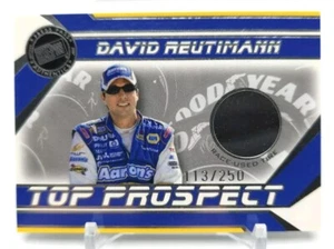 2007 Press Pass Stealth DAVID REUTIMANN Top Prospect Race Used Tire Relic /250 - Picture 1 of 5