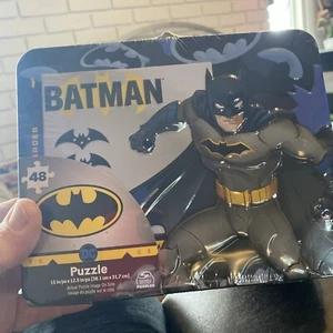 48 Piece Batman Puzzle Lunch Box, Spinmaster - Picture 1 of 4