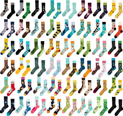 LADIES GOOD MOOD SOCKS Novelty Funky Funny Themed Odd Socks Christmas Birthday's