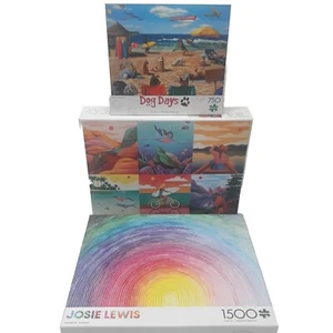 Buffalo Puzzle 3er Set 1500 & 750 Teile Puzzle mit Postern SIEHE BESCHREIBUNG - Bild 1 von 8