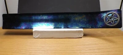 VIDRIO ARTÍSTICO CENICERO DE CANADÁ 10 PULGADAS DE LARGO 1,5 PULGADAS DE ANCHO COMO EN LA FOTO[28] Foto 1 de 2