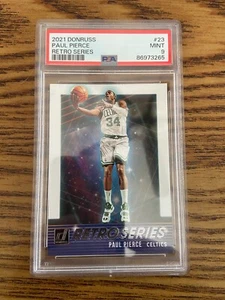 PSA 9 2021 Donruss Paul Pierce Retro Series #23 - Picture 1 of 2
