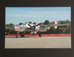 North American B-25J Mitchell Pancho Airplane Military WW2 Postcard #30 Unused - Picture 1 of 3