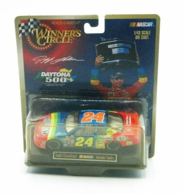 WINNER'S CIRCLE 1999 JEFF GORDON 1/43 DIECAST DAYTONA 500 NEW  - Image 1 of 3