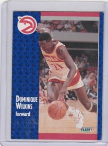 1991-92 fleer #6 Dominique Wilkins HAWKS - Picture 1 of 1