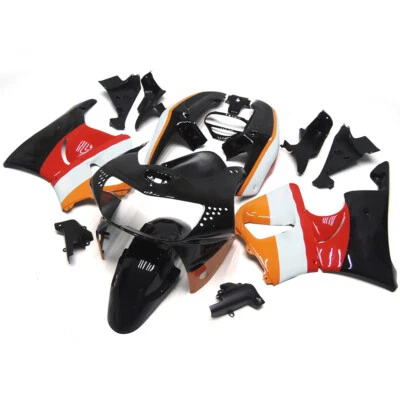 Orange Red Black Fairing for CBR900RR 919RR 1998 1999 98 99 Honda Bodywork Kit  - Image 1 of 4