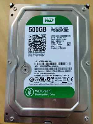 WD5000AZRX WD3200AZRX Western Digital Caviar Green 500GB 320GB 3.5” SATA HDD - Image 1 of 2