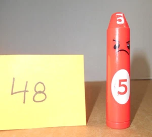 Fisher Price Laugh Learn Mood Crayons Singing Number Replacement Red 5 O48 - Picture 1 of 3