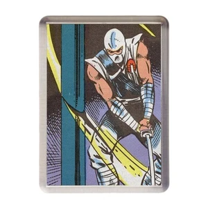 STORM SHADOW COMIC ART 50 mm x 35 mm Kühlschrankmagnet GI Joe echter amerikanischer Held #1 - Bild 1 von 2