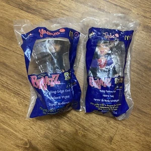 SET BESTEHEND AUS 2 NEUEN 2003 McDonald's BRATZ PUPPEN Happy Meal #5, #8, Neu in Verpackung, versiegelt - Bild 1 von 4