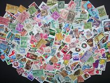 Vintage Mixed Lot Of 60-65 Used US Postage Stamps In Glassine Envelope