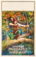 Douglas Fairbanks Robin Hood 1922 film poster PRINT POSTER A0-A4