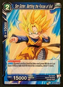Son Goten, Battling the Forces of Evil | BT12-034 C | Common | Dragonball Super - Picture 1 of 3