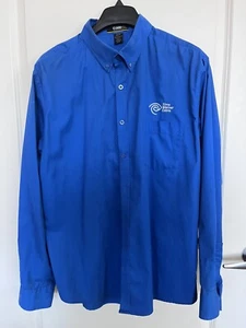 Core 365 By North End Button Up Women Long Sleeve Time Warner Cable Pocket Logo - Picture 1 of 4