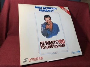 PATERNITY (1981) Laserdisc Extended Play Burt Reynolds Paramount SHIPS FREE - Picture 1 of 3