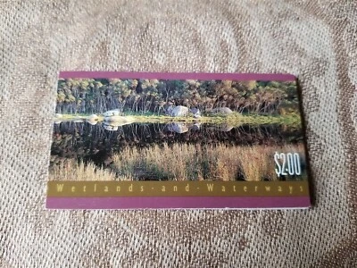 Stamp Booklet CTO - Australia 1992 Wetlands & Waterways - F20 Tariff Incl - Image 1 of 4