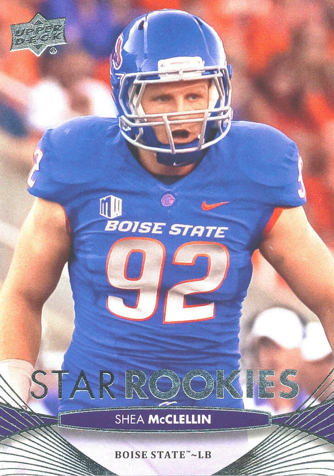 UPPER-DECK Shea McClellin RC Boise St BRONCOS - Image 1 of 1