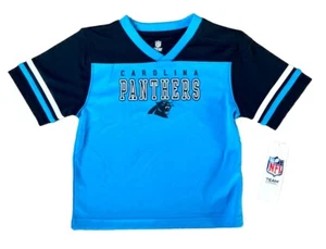 NFL Team Apparel Carolina Panthers Blue Jersey T-Shirt Boy's Sz: 2T NWT $22.99 - Picture 1 of 4