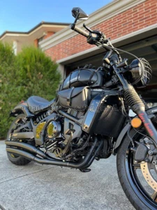Custom Exhaust System For Kawasaki VULCAN S 650 Dual Muffler - Picture 1 of 3