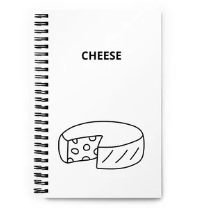 cheese notebook - Picture 1 of 1