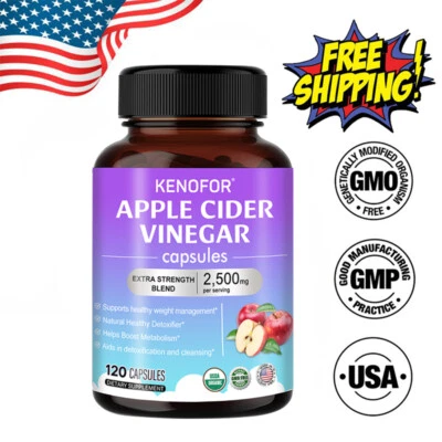 KENOFOR Apfelessig-Komplex – 2500 Mg Pro Portion – Gesundes Gewichtsmanagement