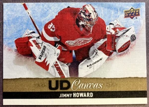 2013-14 Upper Deck Canvas #C45 Jimmy Howard Detroit Red Wings - Picture 1 of 1