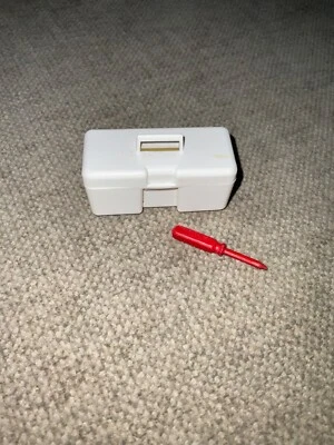 Figura de acción Big Jim caja de herramientas blanca con destornillador ver fotos de colección Foto 1 de 4