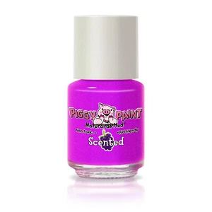 Piggy Paint Scented Nail Polish - Grouchy Grape Kid Friendly and Low Odor 7.4ml - Picture 1 of 6